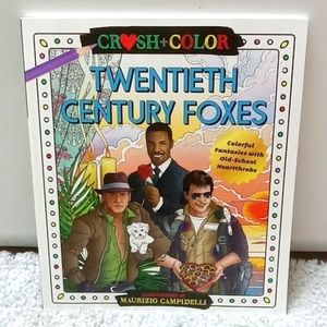 *Final Price*Twentieth Century Foxes Adult Coloring Book: Old School Heartthrobs
